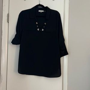 Calvin Klein Camp Shirt Blouse
